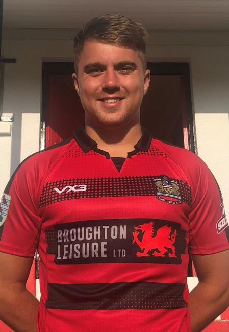 Gwion Jones - two tries in vain for Tenby winger